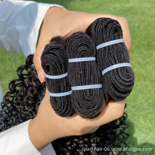 10A Indian Peruvian Brazilian Cuticle Aligned Hair 4 Bundles Raw Virgin Human Hair Vendors Water Wave Hair Extensions